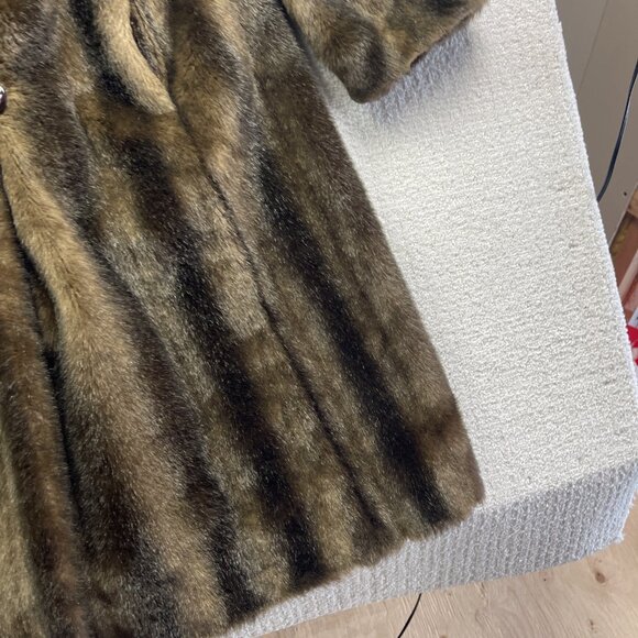 Sirbain Intl. Montreal Fur Heavy Parka Winter Coat Women's Canada Made Read - Picture 4 of 14